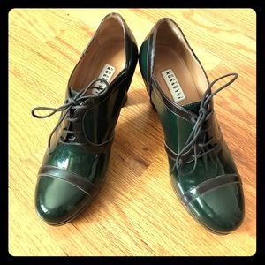 Fratelli Rossetti Green Patent Leather Booties